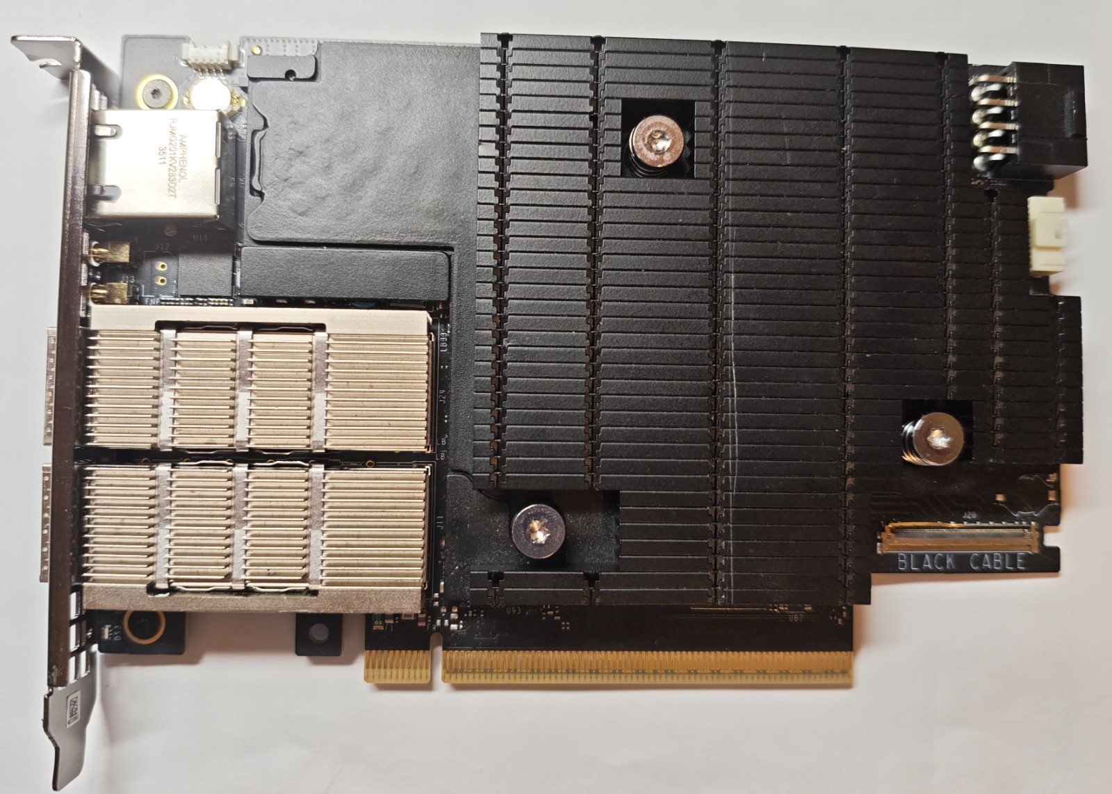 NVIDIA BlueField-3 400GB DPU/NIC 900-9D3B6-00CN-PA0 Rev A1 FHHL