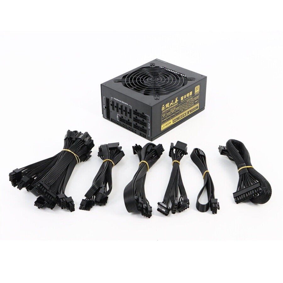 1800W Full Modular ATX Mining Power Supply For Rig Coin Miner