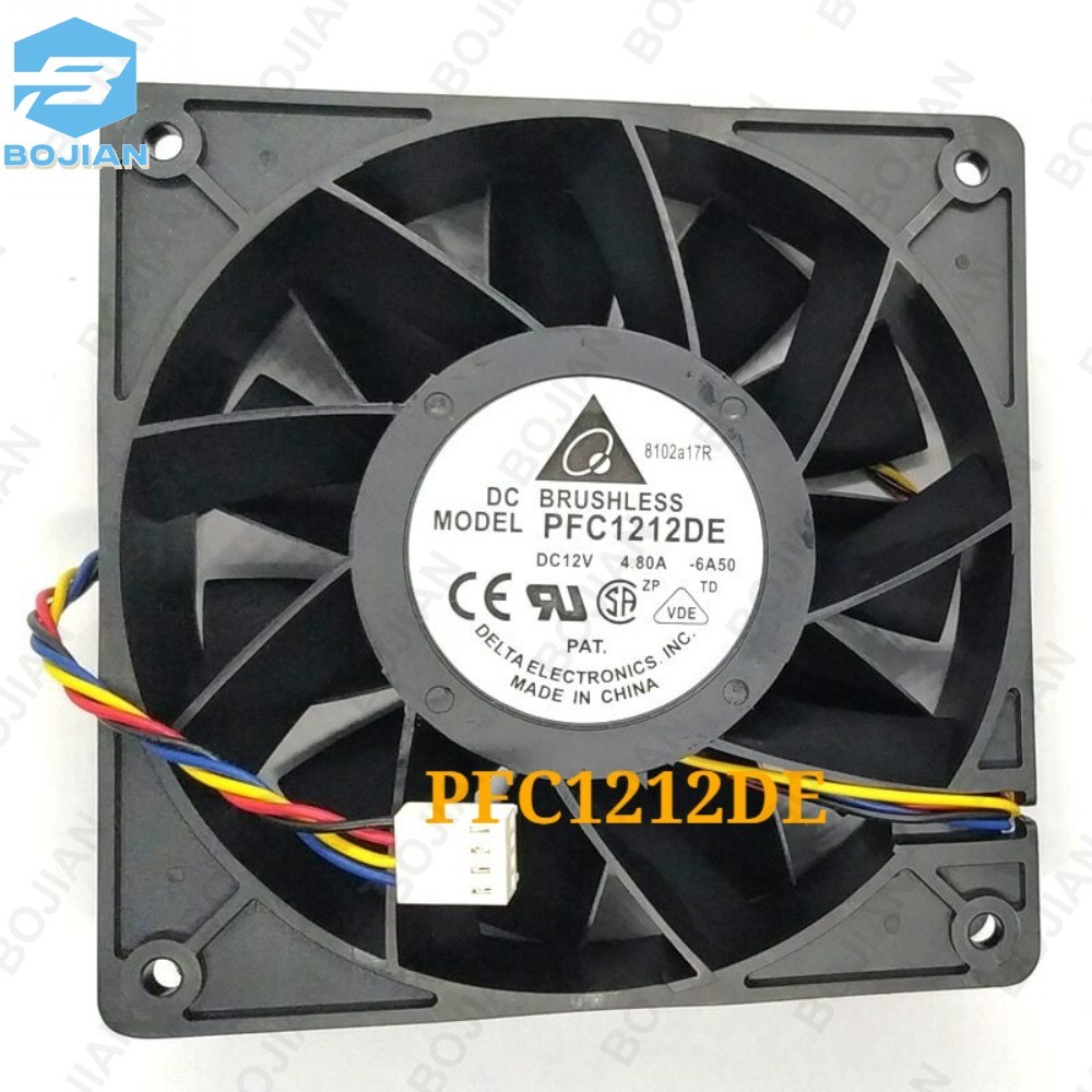 12CM PFC1212DE DC 12V 4.8A 12038 Volume Violent General Cooling Fan NEW