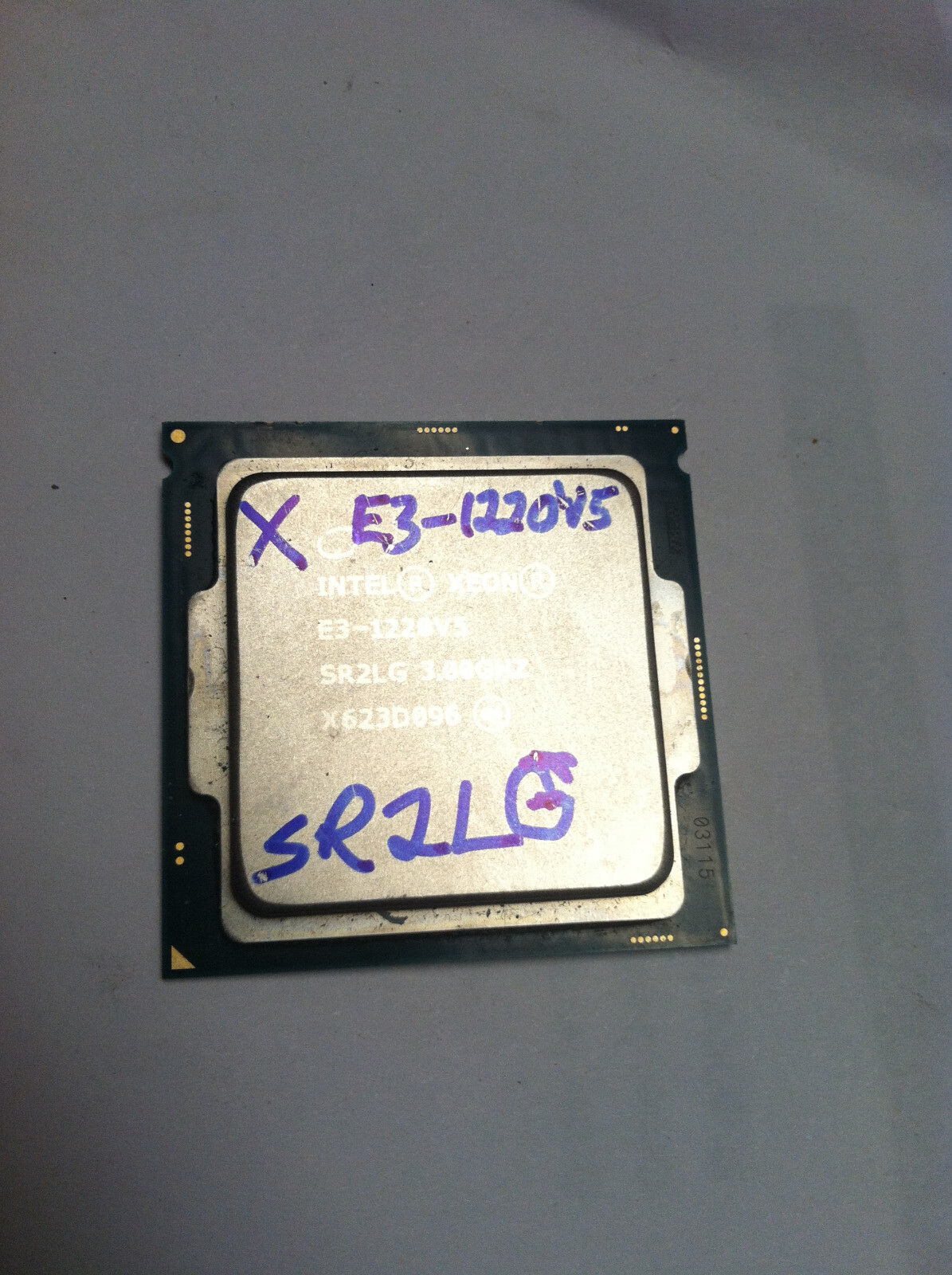 …Xeon… E3-1220V5…SR2LG… 3.0 GHz 8MB Cache Processor …USED