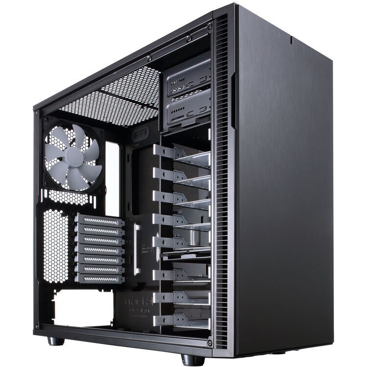 Fractal Design Define R5 Black Silent ATX Midtower Computer Case FD-CA-DEF-R5-BK