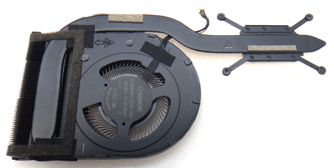 Genuine Lenovo Thinkpad T490S CPU Fan + Heatsink 01AY995 01AY994 5H40X63204