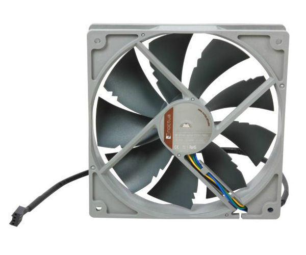 Noctua SSO Bearing 140mmx25mm 1200RPM Fan,4Pin PWM (NF-P14S REDUX-1200 PWM)