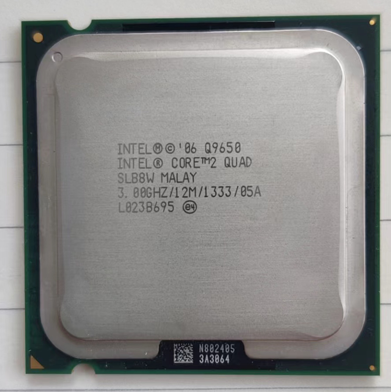 Intel Core 2 Quad Q9650 4-core 3GHz 12BM/1333Mhz LGA775 CPU processor