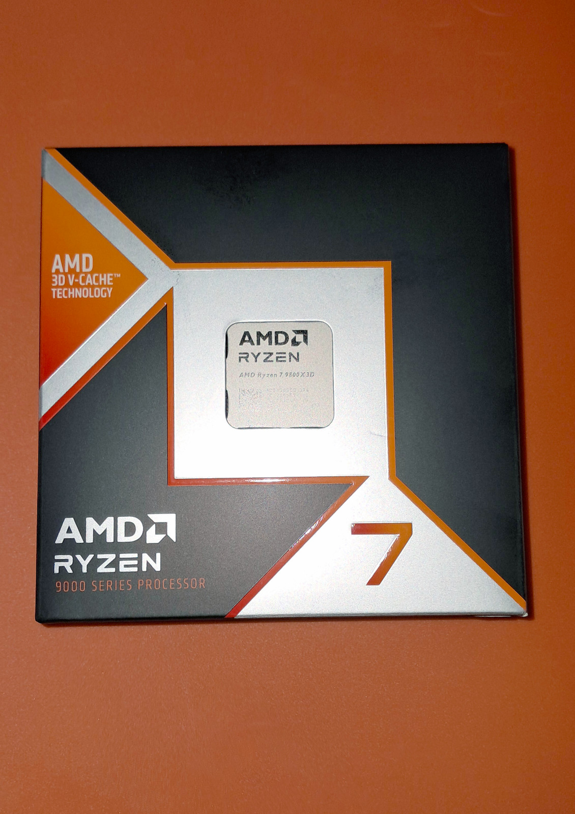 AMD RYZEN 7 9800X3D 8 Core/16 Thread Unlocked, Zen 5, 104MB Cache