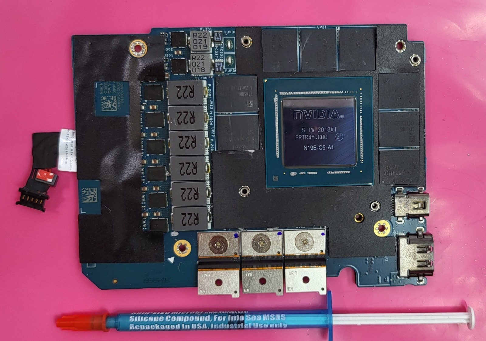 NVIDIA Quadro RTX 5000 Mobile 16GB Graphics Card for Dell Precision 7750 00GF2K
