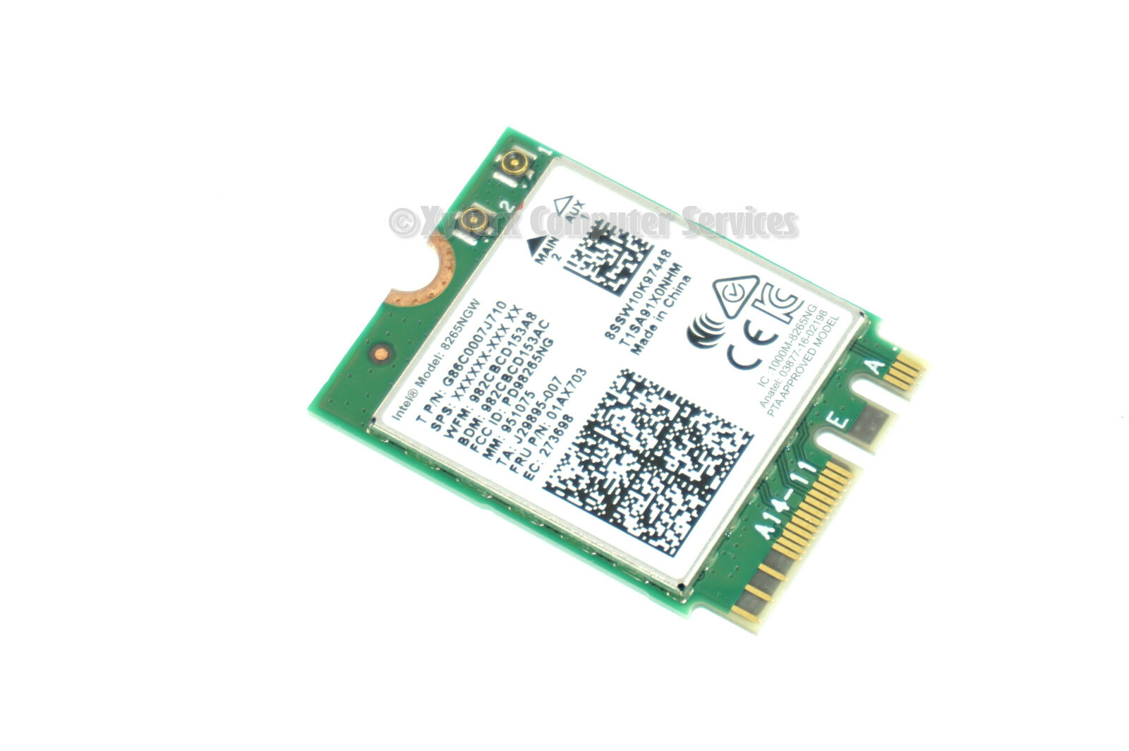 8265NGW H93544-002 GENUINE ASUS WIRELESS BLUETOOTH CARD F512D (CA710)