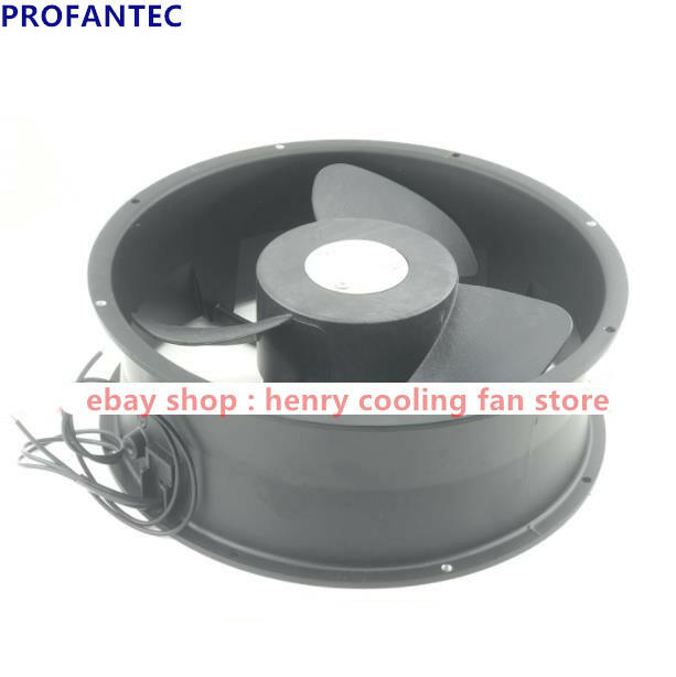 For PROFANTEC P2259HBL 230V 0.24A 254x89mm Electric control cabinet cooling fan