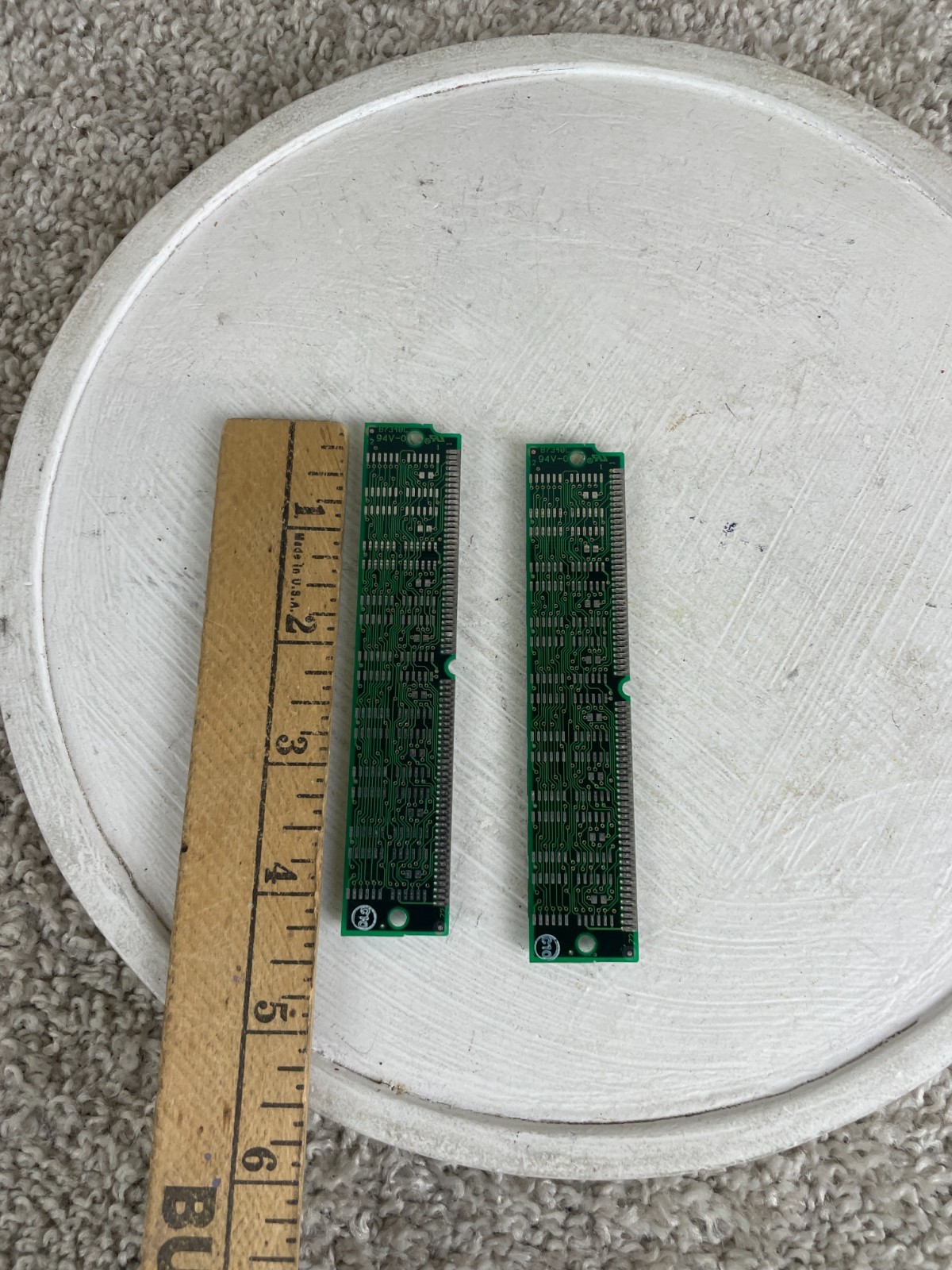 Lot of 2 Centon 72 Pin Single In Line Memory Modules EDO-RAM B7340C 94V-O
