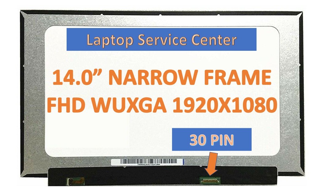 New Lenovo FRU 01YN170 PN SD10Q66981 NV140FHM-N48 V8.1 IPS LCD Screen FHD Matte