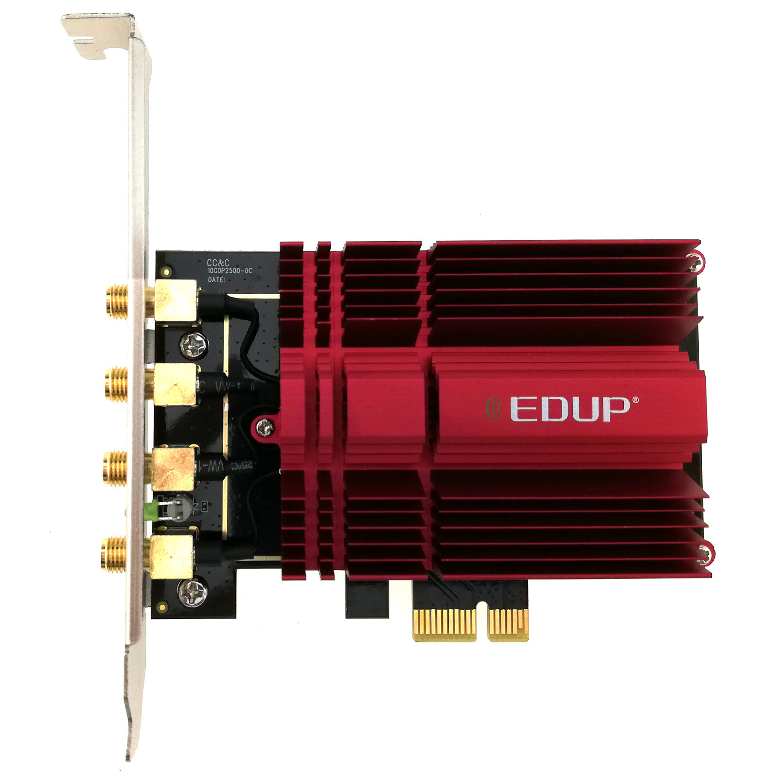 Desktop PCIe WiFi Card Dual Band Wireless Network Adapter 2.4G 5GHz 4 Antenna