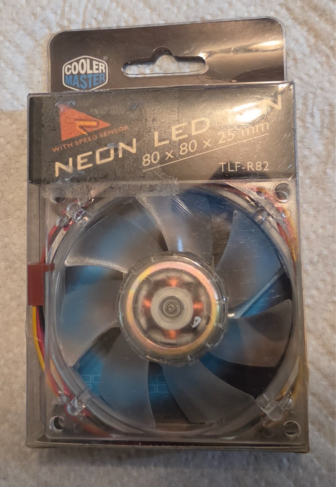 Cooler Master Blue NEON LED Fan 80 x 80x25mm TLF-R82