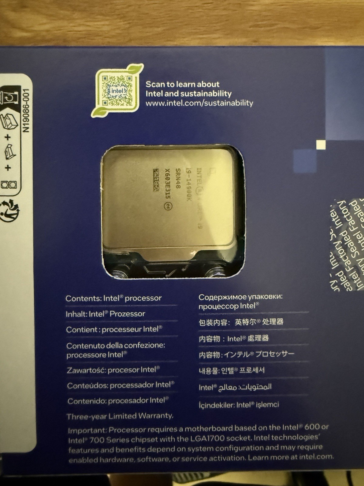 Intel – Core i9-14900K 14th Gen 24-Core 32-Thread – 4.4GHz (6.0GHz Turbo) Soc…