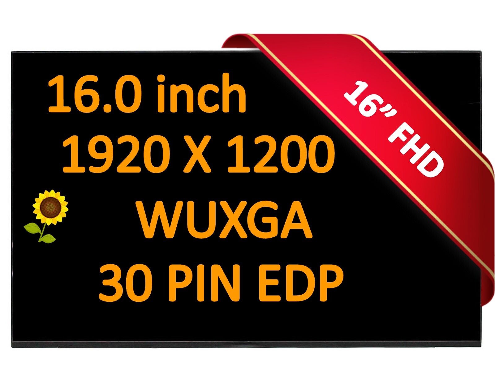 Lenovo Display 16″ WUXGA Non Touch Anti-glare IPS 100%sRGB B160UAN01.M