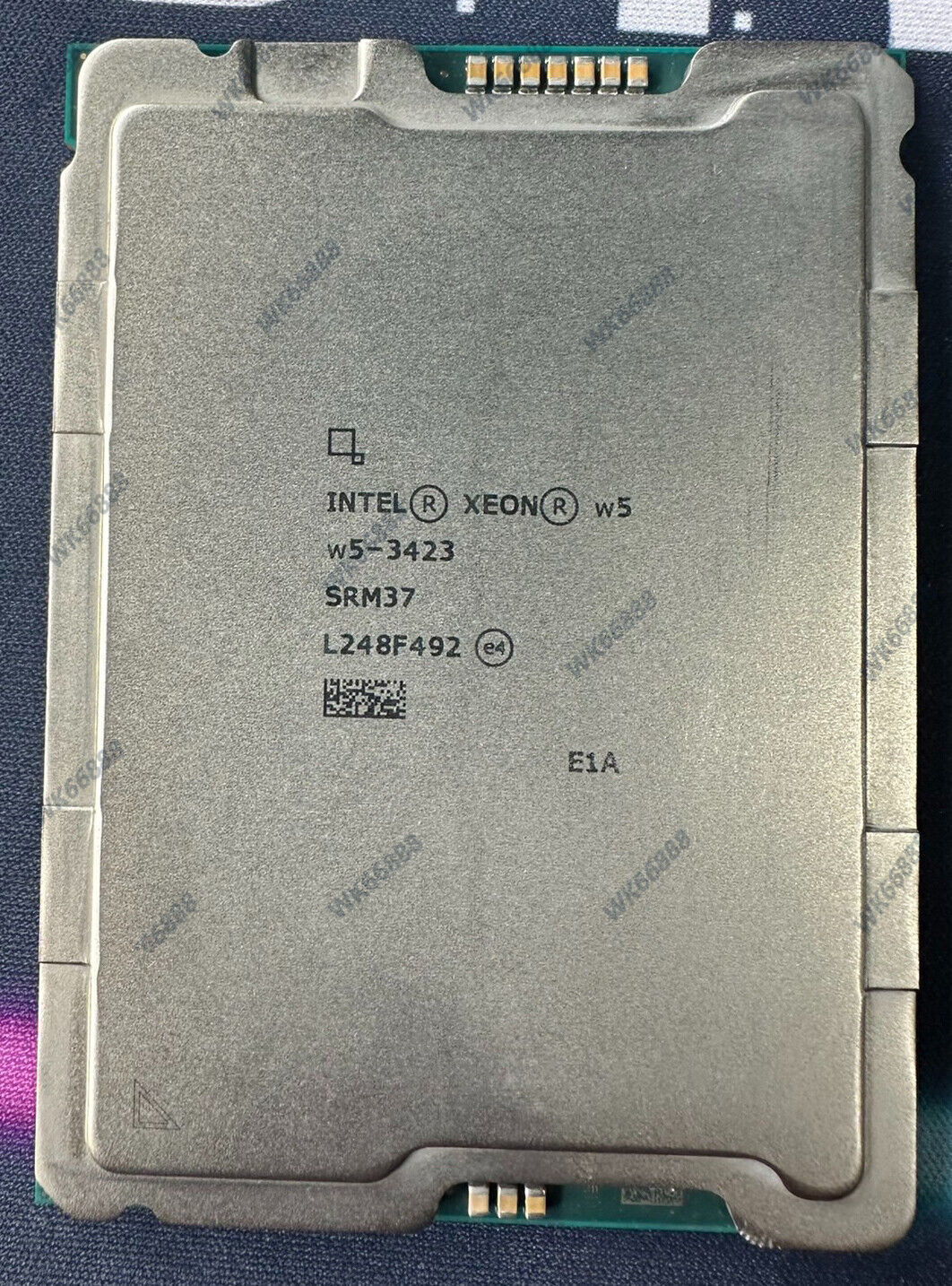 Intel Xeon w5-3423 3.1-4.2GHz 12-Core 30MB 220W FC-LGA16A LGA-4677 CPU processor