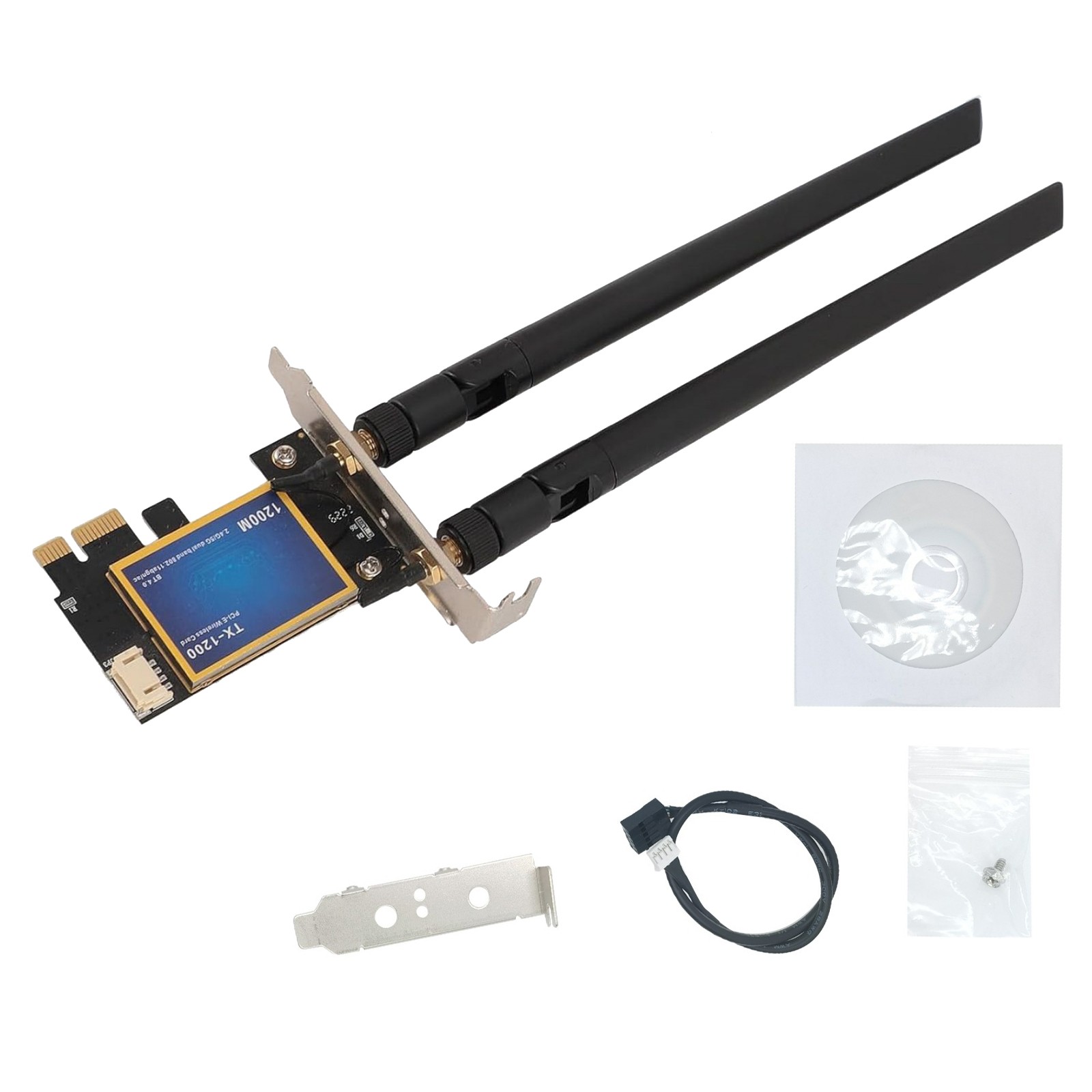 Wireless Network Bluetooth 4.0 Card With 2.4g And 5g Bands To Choose From