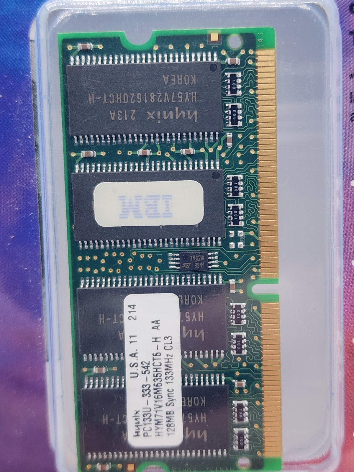 Brand New Centon512MB PC133 133MHz SDRAM SODIMM Memory Card Model 512MBLT133