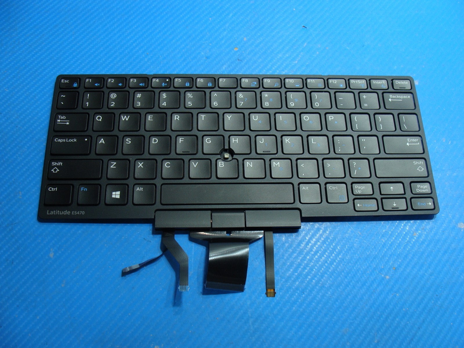 Dell Latitude E5470 14″ Genuine US Backlit Keyboard D19TR PK1313D1B00 Grade A