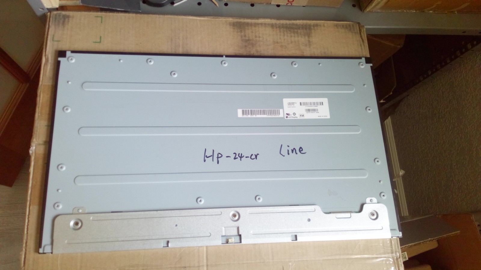 HP 24-CR all in one 23.8″ screen panel with line issue