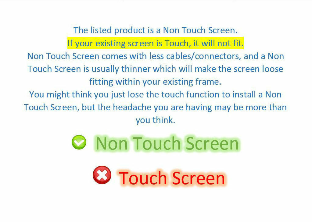 NT156WHM-N10 New Laptop 15.6″ WXGA Slim LED LCD Screen Display
