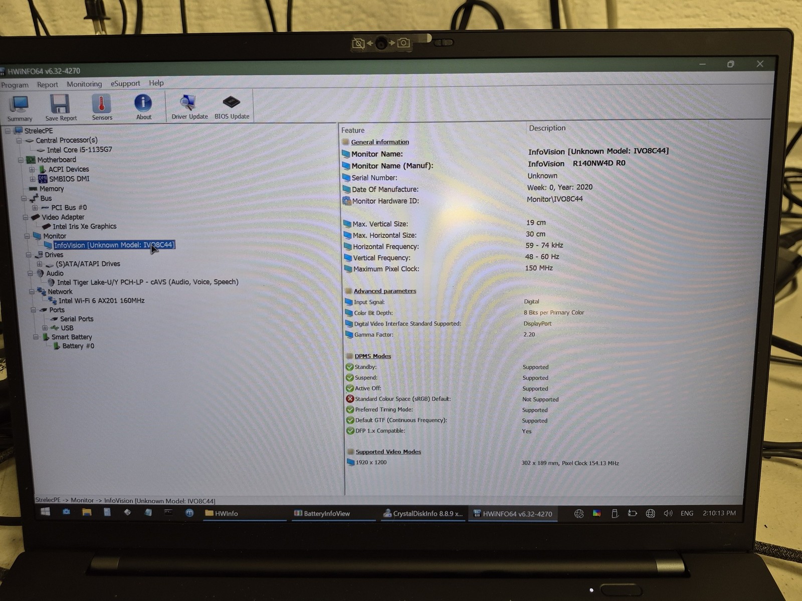 Lenovo ThinkPad X1 Carbon Gen 9 14″ FHD LCD Screen Complete Assembly #e501