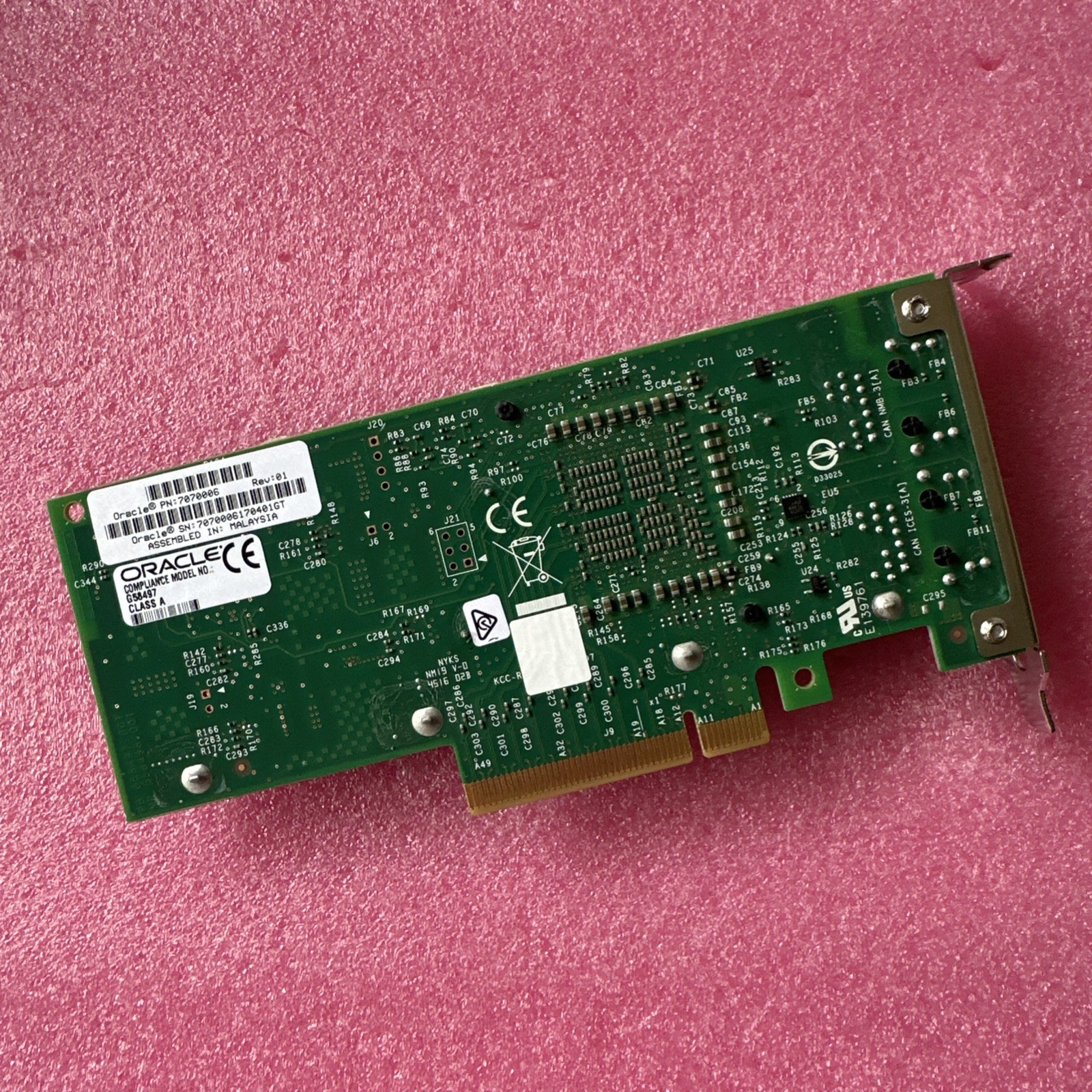 Oracle 707006 Intel X540-T2 2-Port RJ45 PCIe 10Gbps Ethernet Network Card✅ SFF