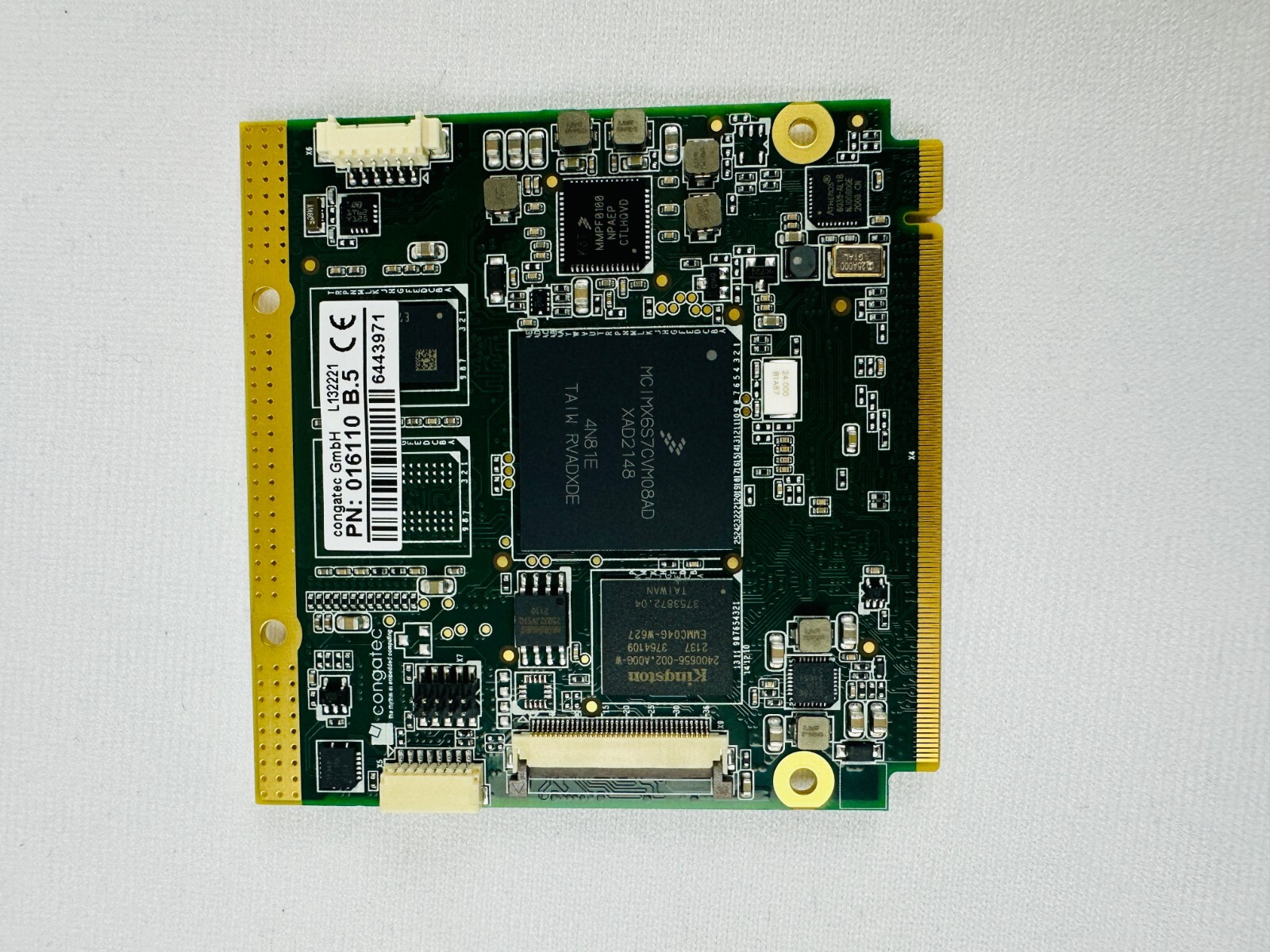 Congatec 016110 conga-QMX6 CPU Module | i.MX6 Cortex A9 800 MHz 512kB L2 cache