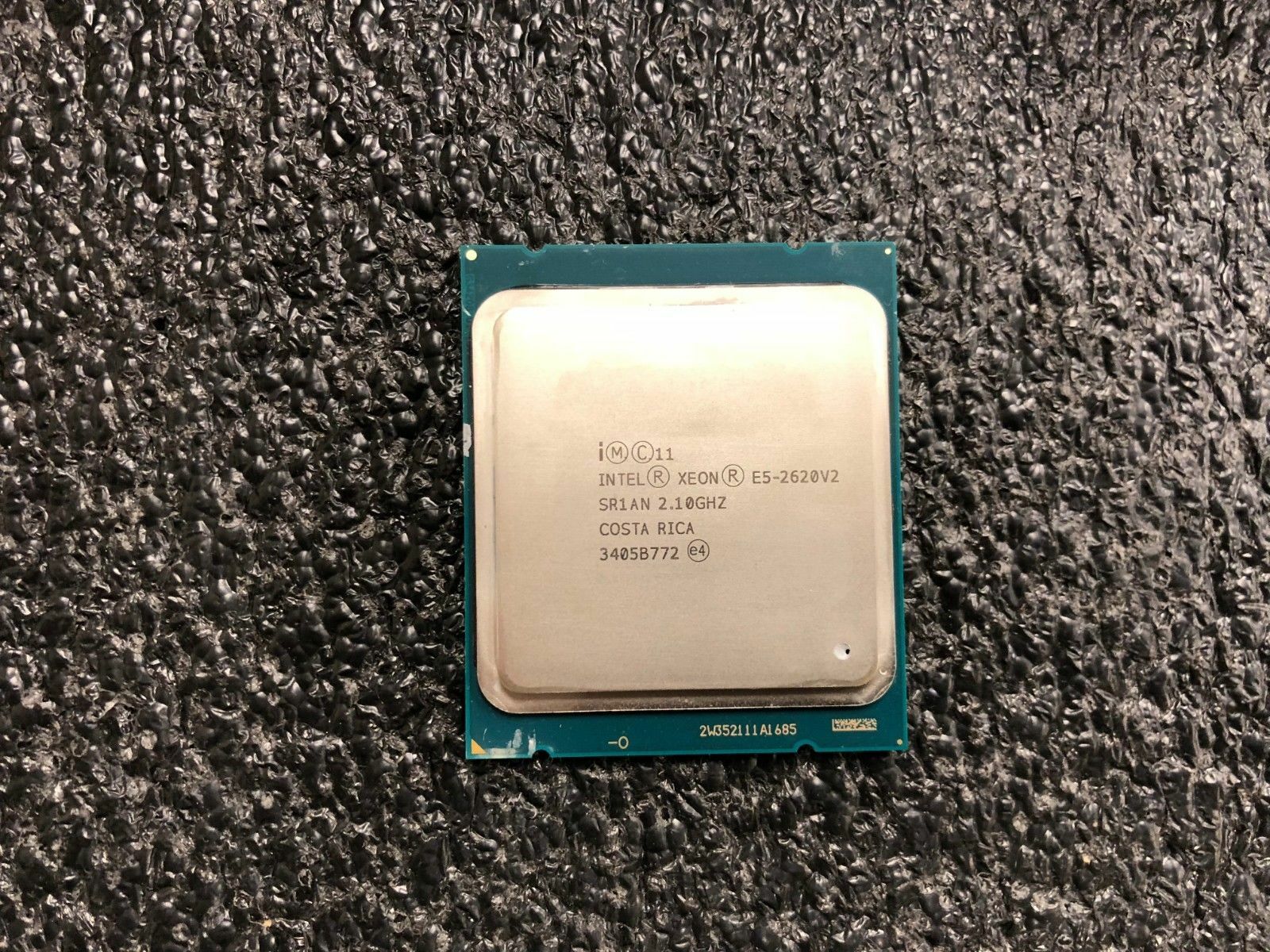 Lot of 2 INTEL XEON E5-2620V2 SR1AN 6 CORE 2.10 GHz 15M 7.2 GT/s 80W LGA2011 CPU