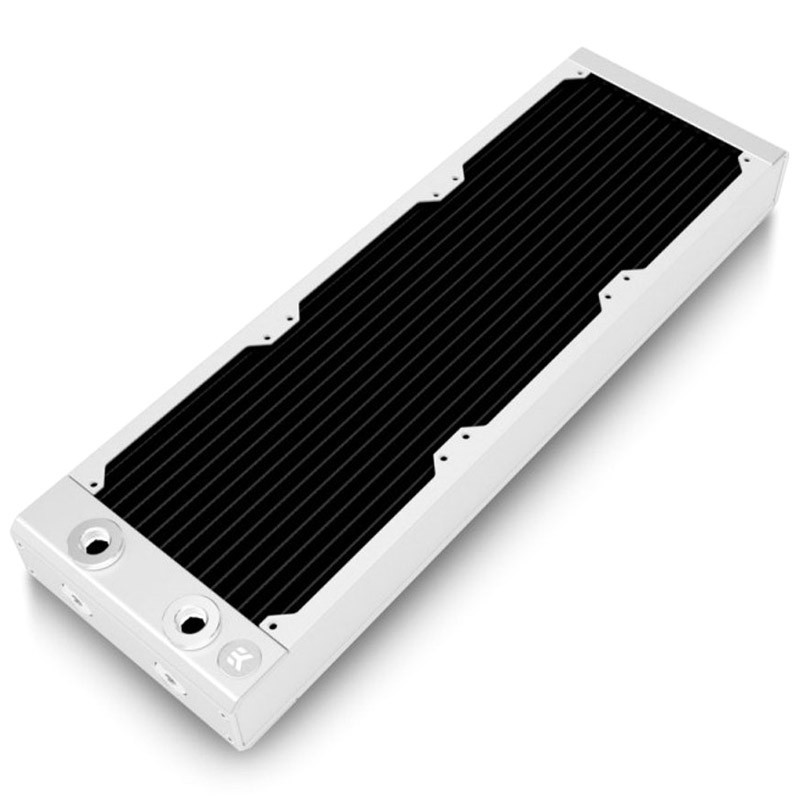 EK Water Blocks 3831109839218 Radiator Brass Copper Stainless Steel White