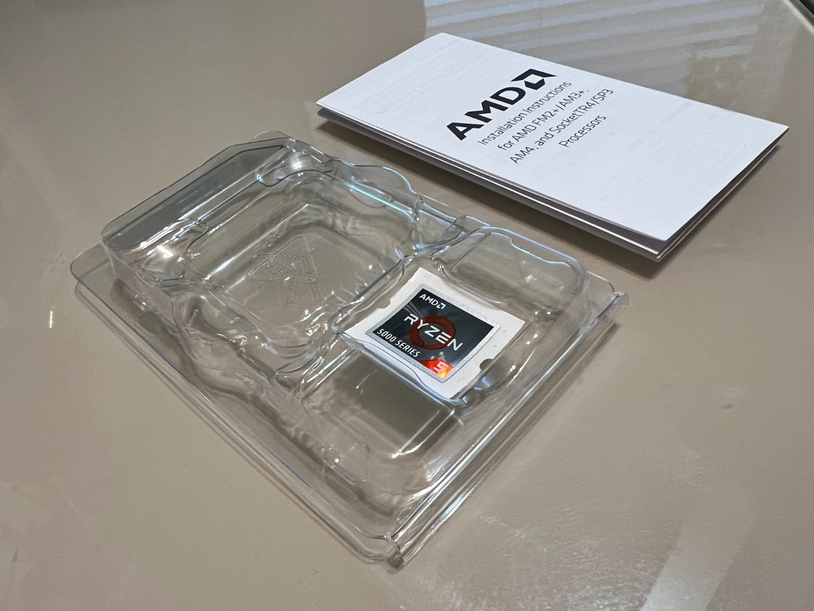 AMD CPU Clamshell Tray Case For 754 939 AM2 AM3+ AM4 FM1 FM2 FM2+ ,ORIGINAL