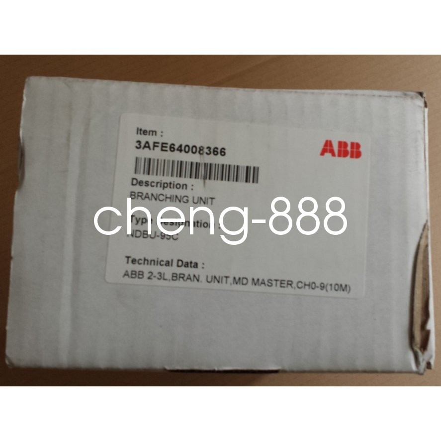 1PCS ABB NDBU-95C Fiber optic splitter module new via FedEx or DHL