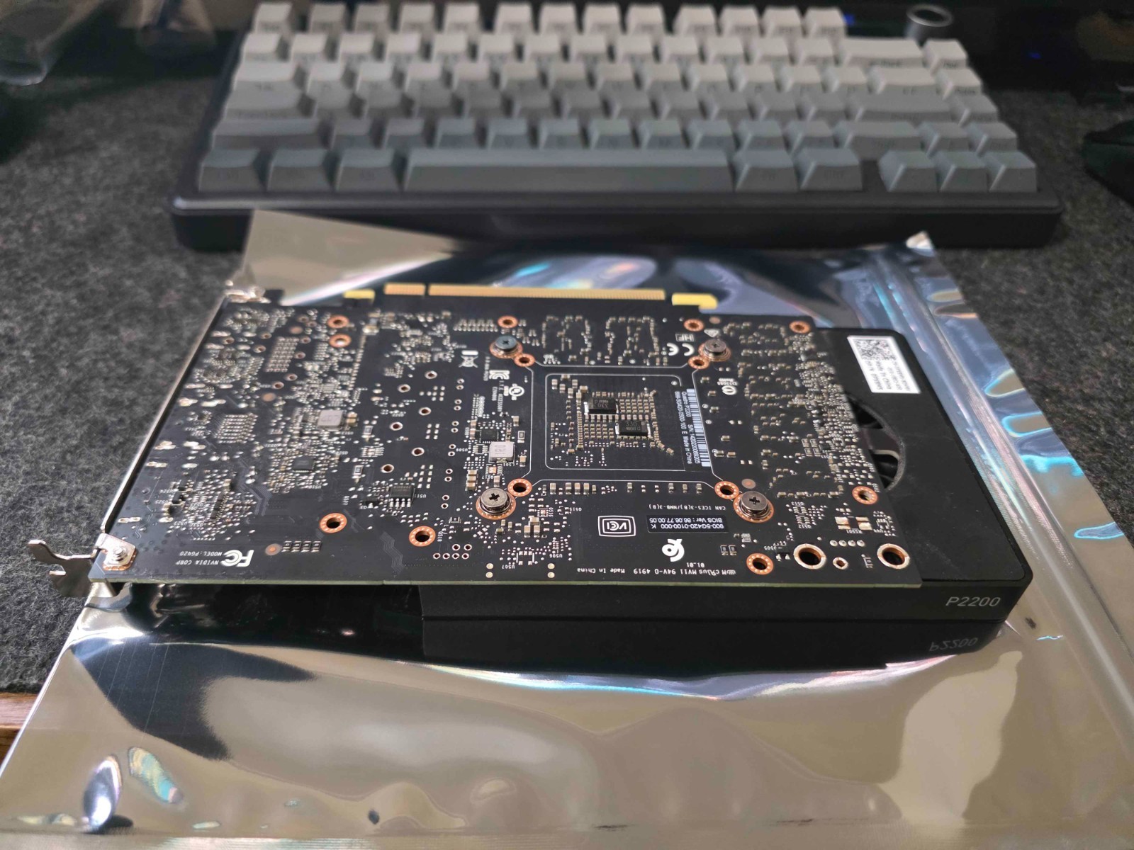 Nvidia Quadro P2200 5GB GDDR5X Graphics Card 4x DisplayPort Single Slot