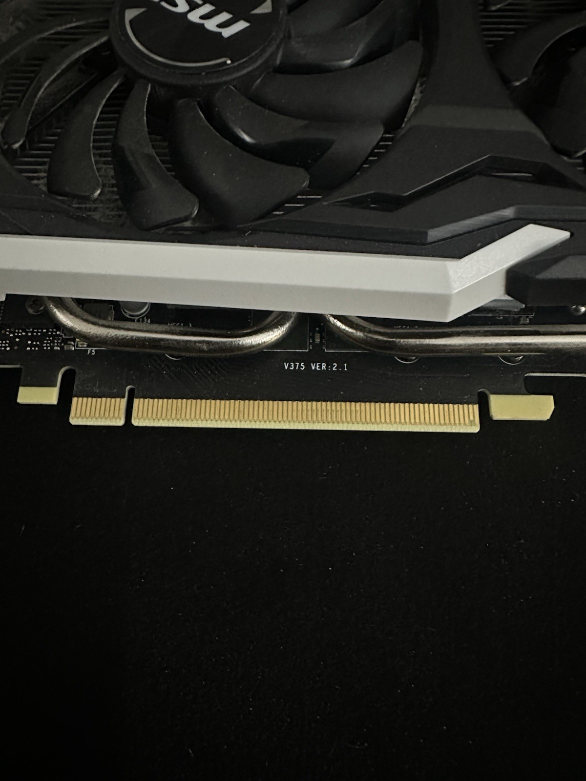 MSI GeForce GTX 1660 Ti Armor 6G OC 6GB GDDR6 Graphics Card Tested Working
