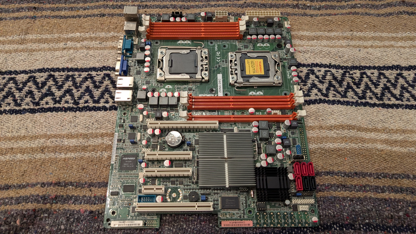 ASUS Z8NA-D6C, LGA1366 Socket, Intel Motherboard – Bad Memory Channel