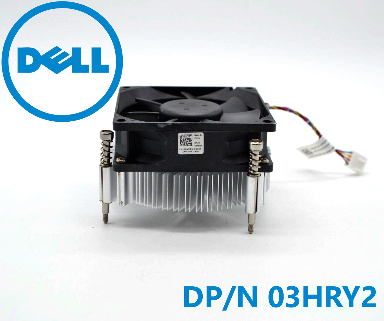 GENUINE Dell Stock heatsink & Fan 4-Pin 03HRY2 G5 5000 5090 XPS 8940