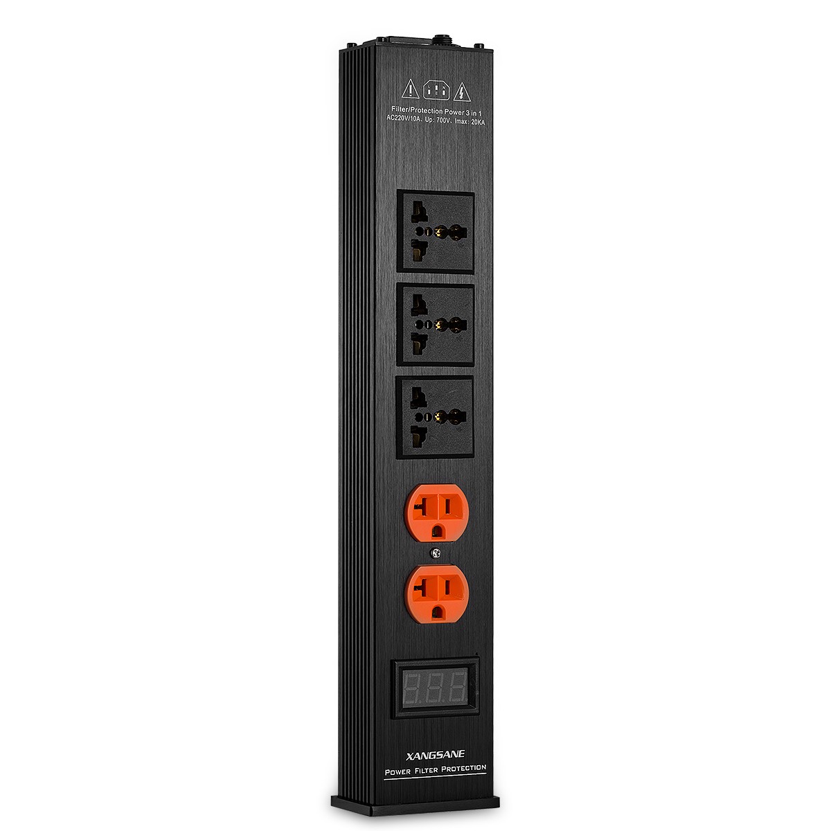 HiFi 1500W Power Supply Purifier Socket EMI Power Filter for Home Audio System
