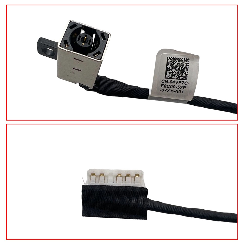 For Dell Inspiron 15 3501 DC IN Power Jack Cable 4VP7C 04VP7C DC301016G00 cnj