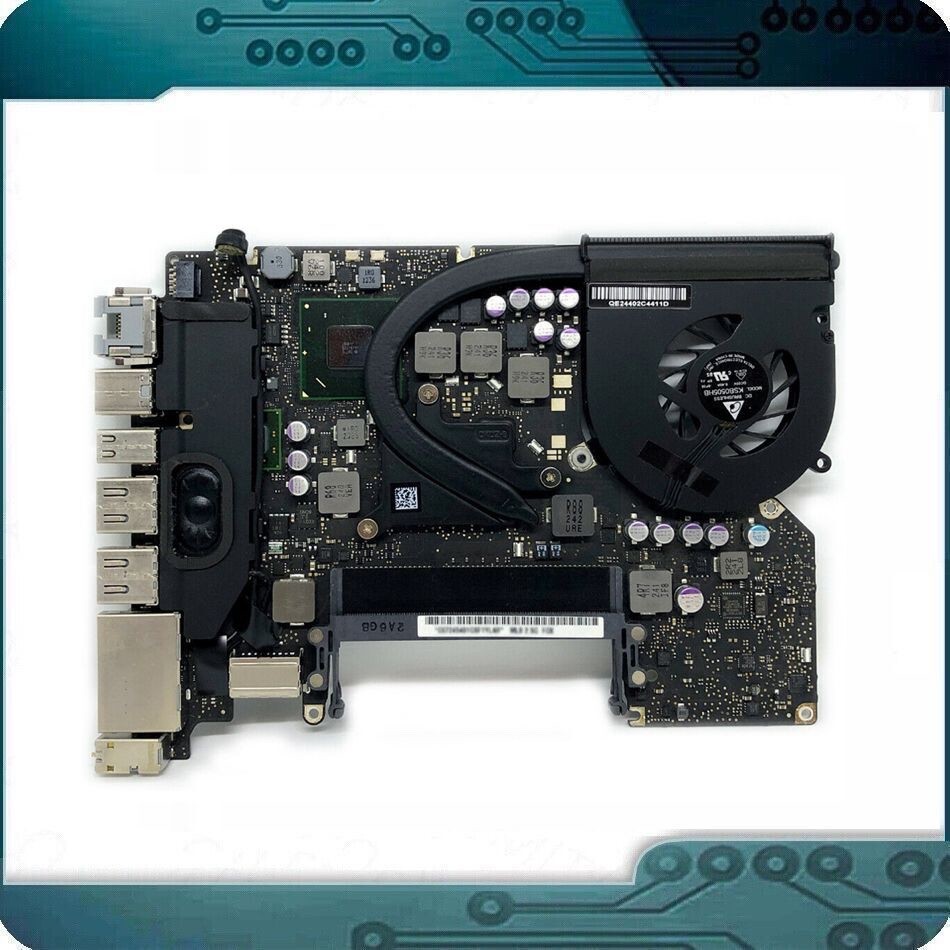 A1278 2012 MacBook Pro 13-inch Logic Board 2.5 & 2.9 2.3 i7 820-3115 661-6589
