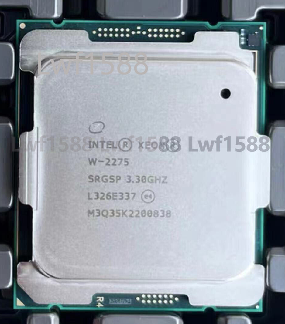 Intel Xeon W-2275 SRGSP 3.3GHz 14Cores 165W LGA2066 C422 CPU processors