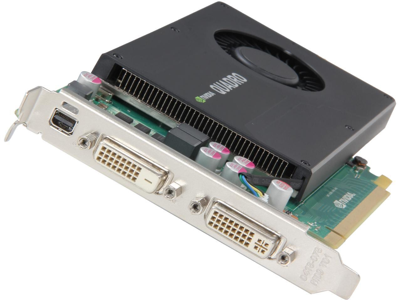 Fujitsu nVIDIA Quadro K2000D 2GB PCI-E 2x DVI mini-DP S26361-D3000-V201 GS3
