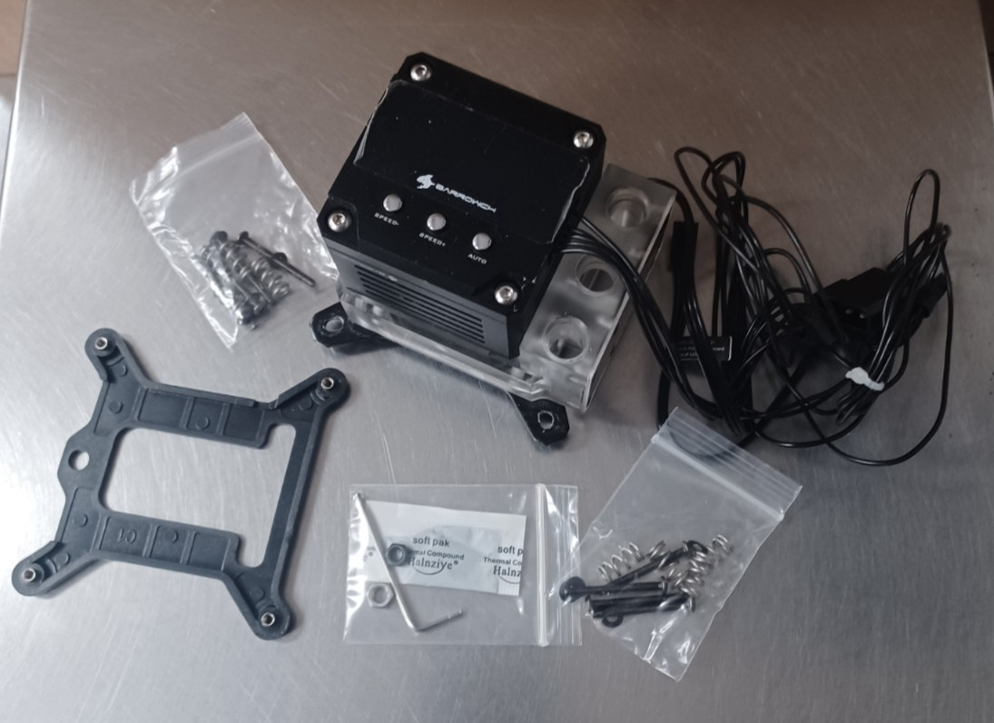 BARROW CPU Block Pump Integrated combo Intel X99/X299 FBLTPRK-04