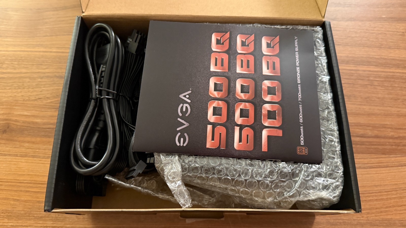 EVGA 700 BQ 80 Plus Bronze 700W Semi Modular Power Supply (110-BQ-0700-V1)