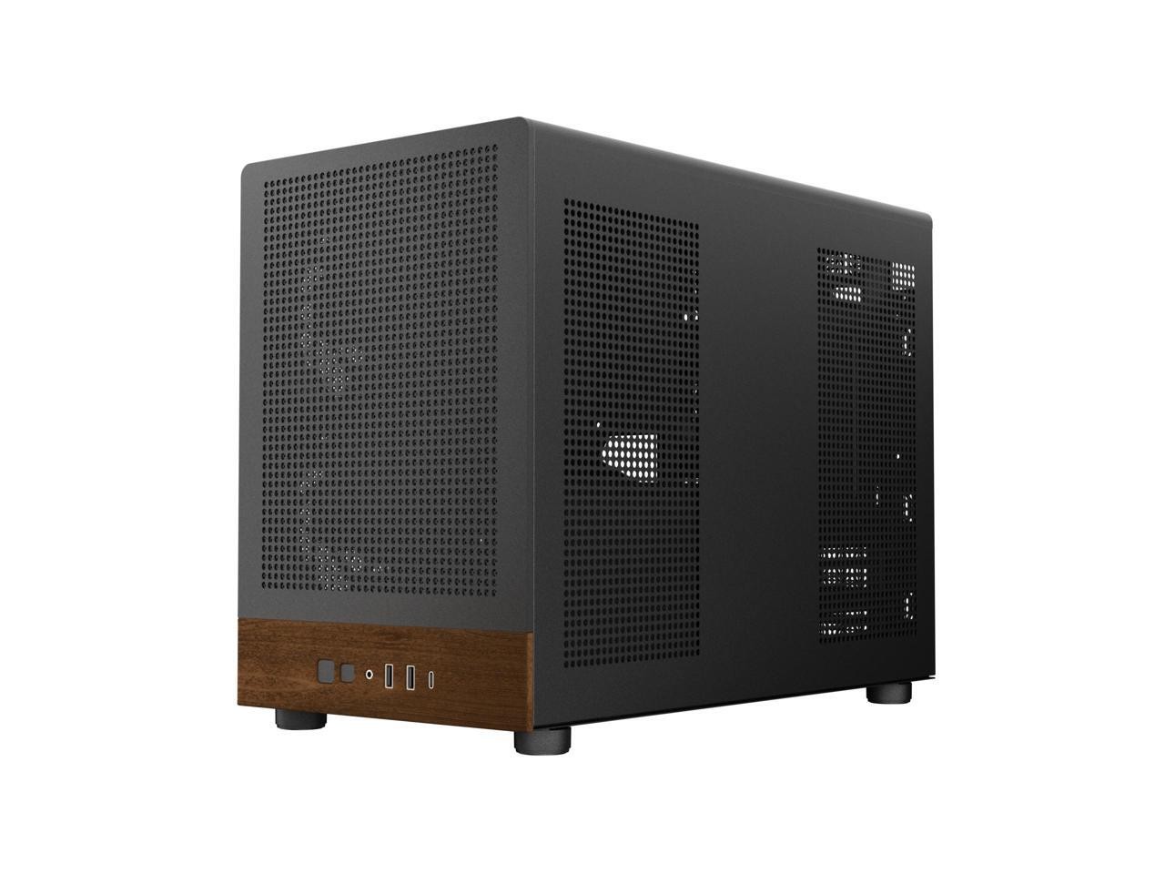 Gamdias ATHENA M4M WOOD mini ITX, mATX, micro mesh small form factor PC case, in
