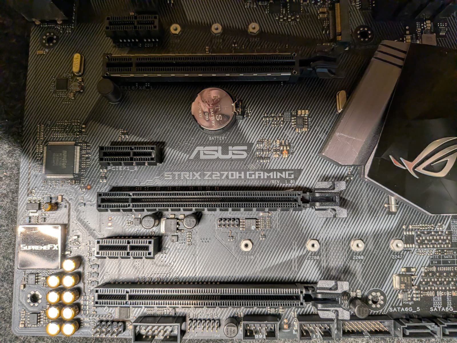 ASUS ROG Strix Z270H Gaming LGA1151 Intel Z270 ATX DDR4 Motherboard