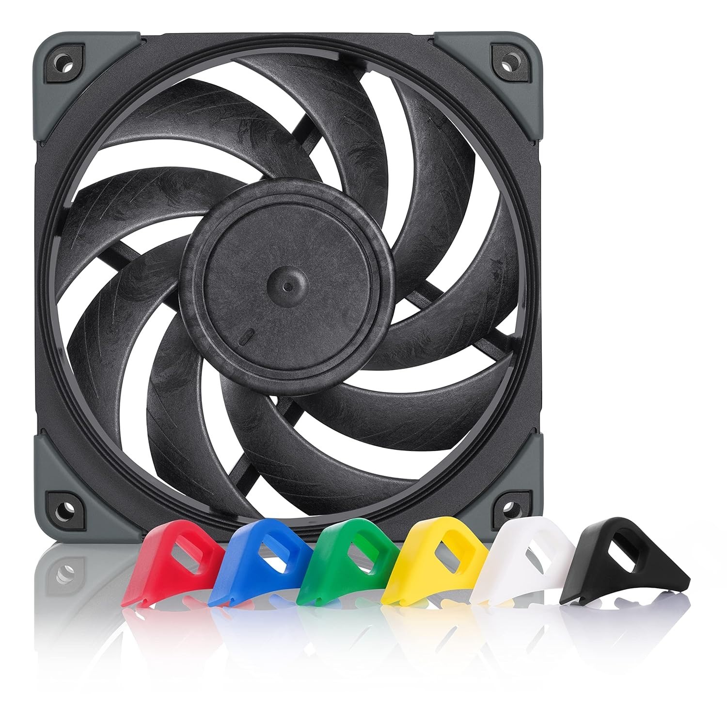 120mm Fan 4-Pin PWM Black Edition