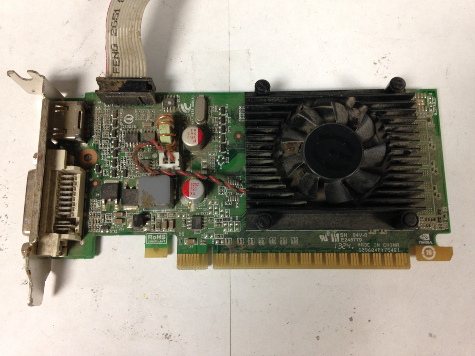 EVGA Nvidia GeForce 210 512MB DDR3 PCIe Video Graphics Card 06 TESTED WORKS