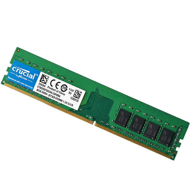 Crucial DDR4 8GB 2133 Mhz PC4-17000 288pins Desktop Memory Dimm Ram 1.2V 1 X 8GB