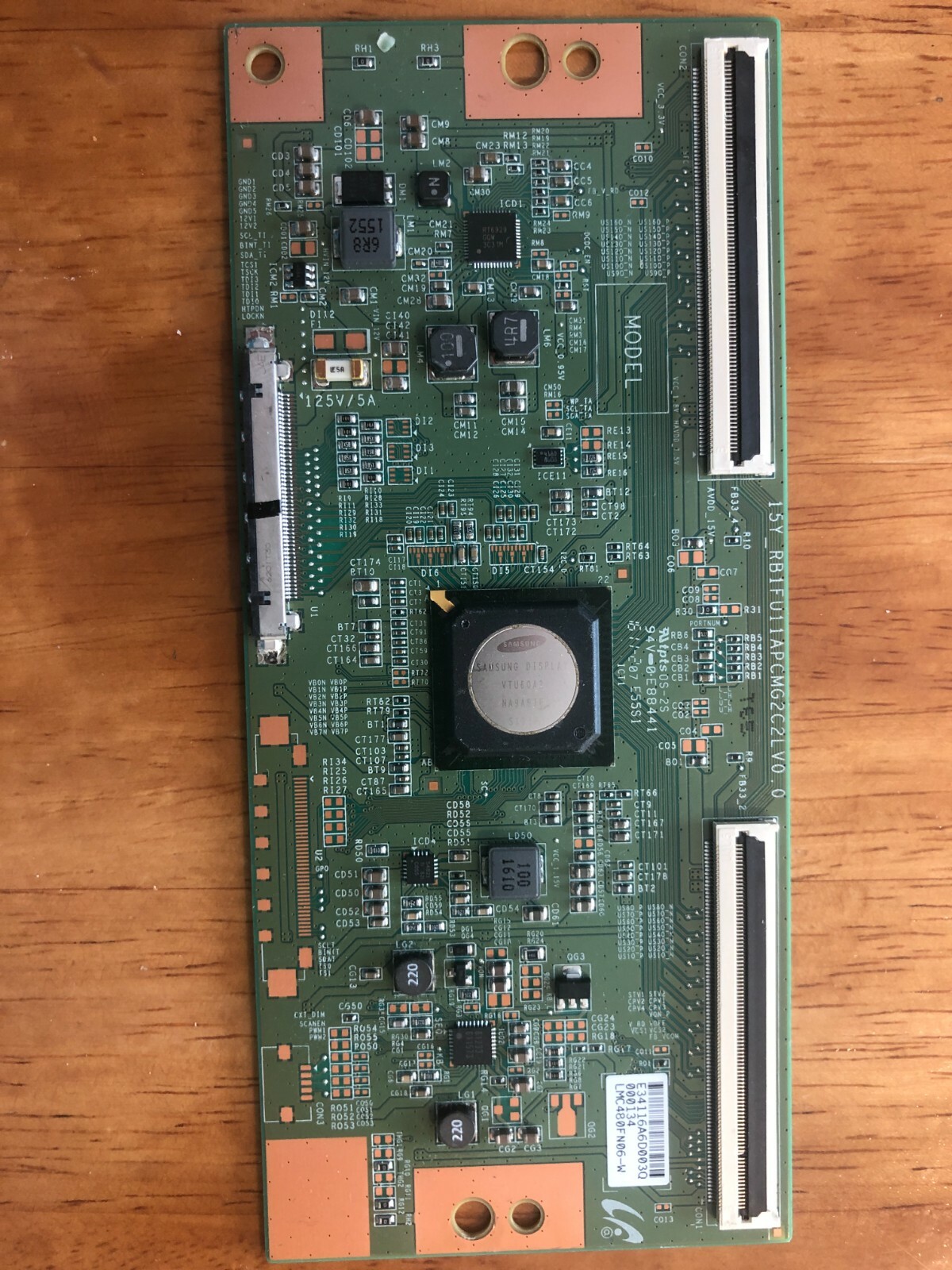 LJ94-34075B 15Y_RB1FU11APCMG2C2LV0.0 TCON BOARD FOR BAUHN B48-63UHDF-0516