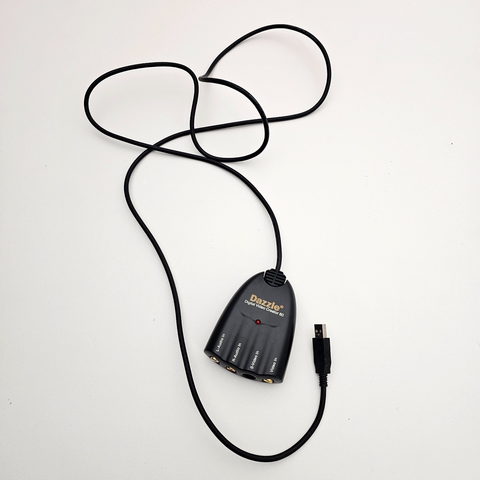 Dazzle DVC-80 USB Video Capture Card VHS to Digital Converter RCA S-Video