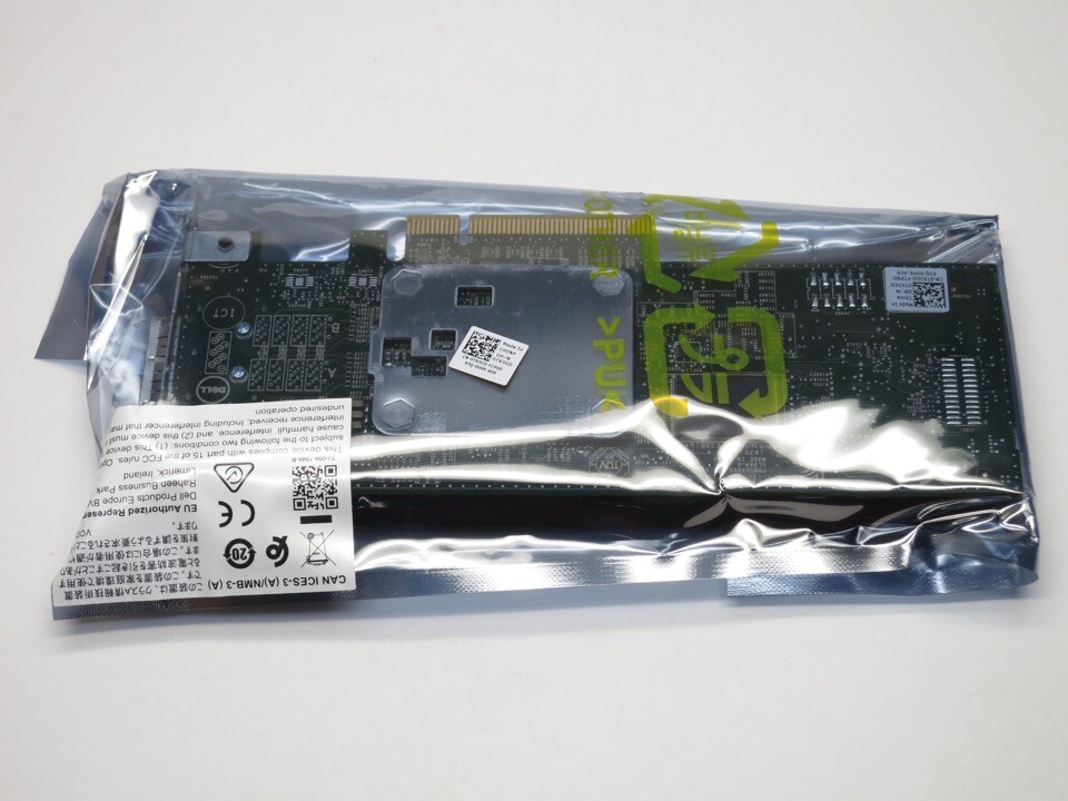 6PDH5 DELL 12Gb/s SAS HBA EXTERNAL PCI-e CONTROLLER CARD BOTH BRACKETS